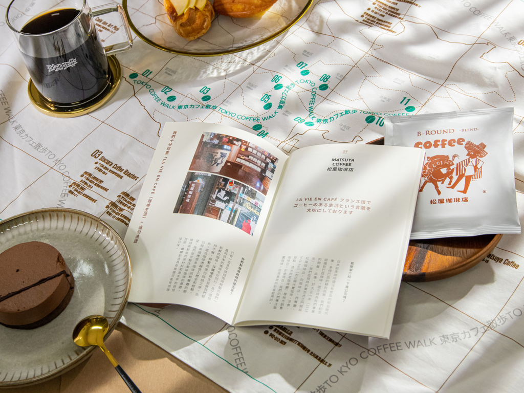 Tokyo coffee map