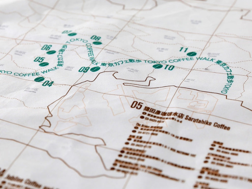 tokyo coffee map